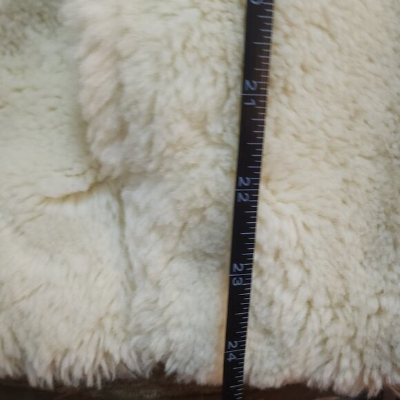 Shearling Faux Fur Classic Jacket by True Grit Ultra Lux and Plush aka "Dylan" - Picture 6 of 16